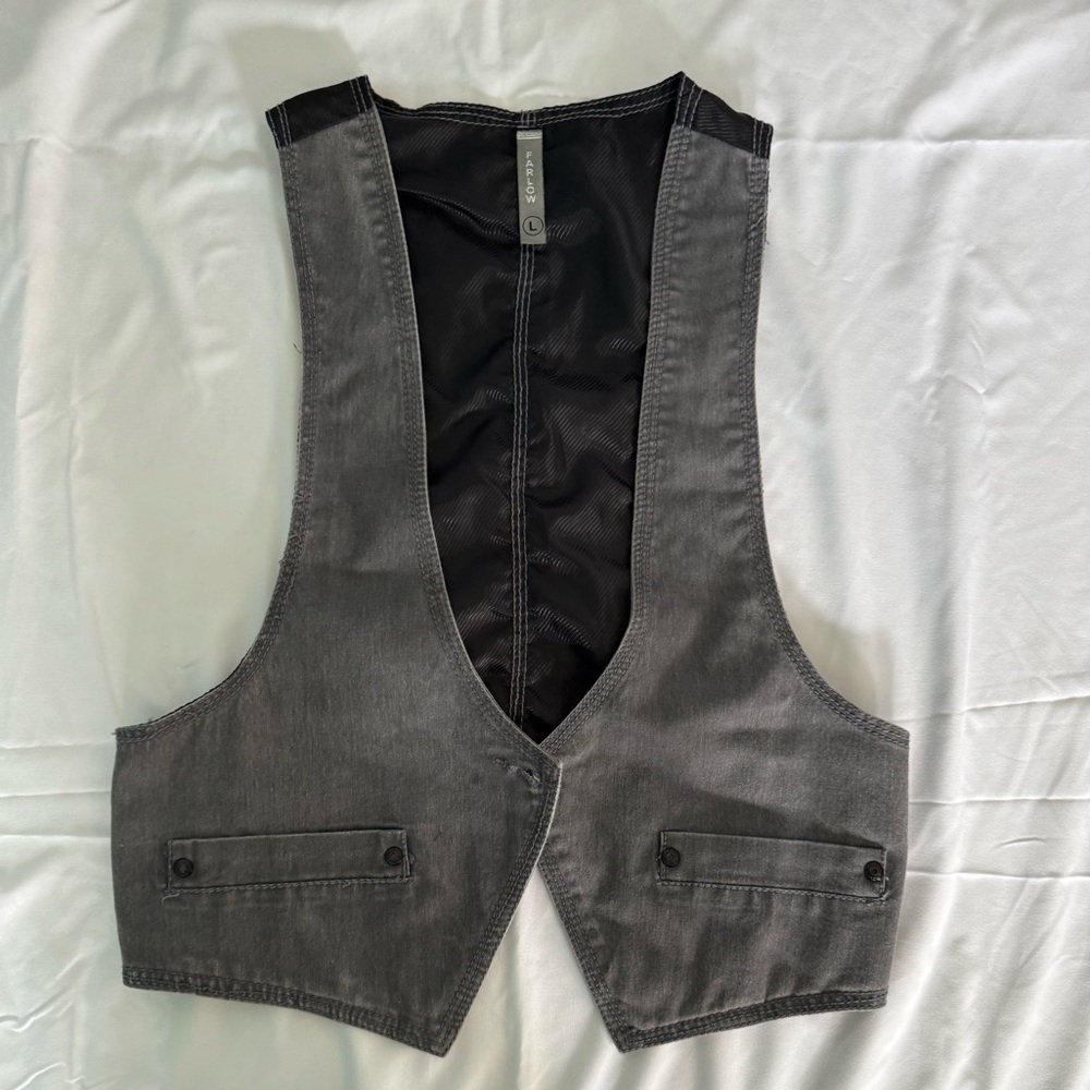 Denim vest
